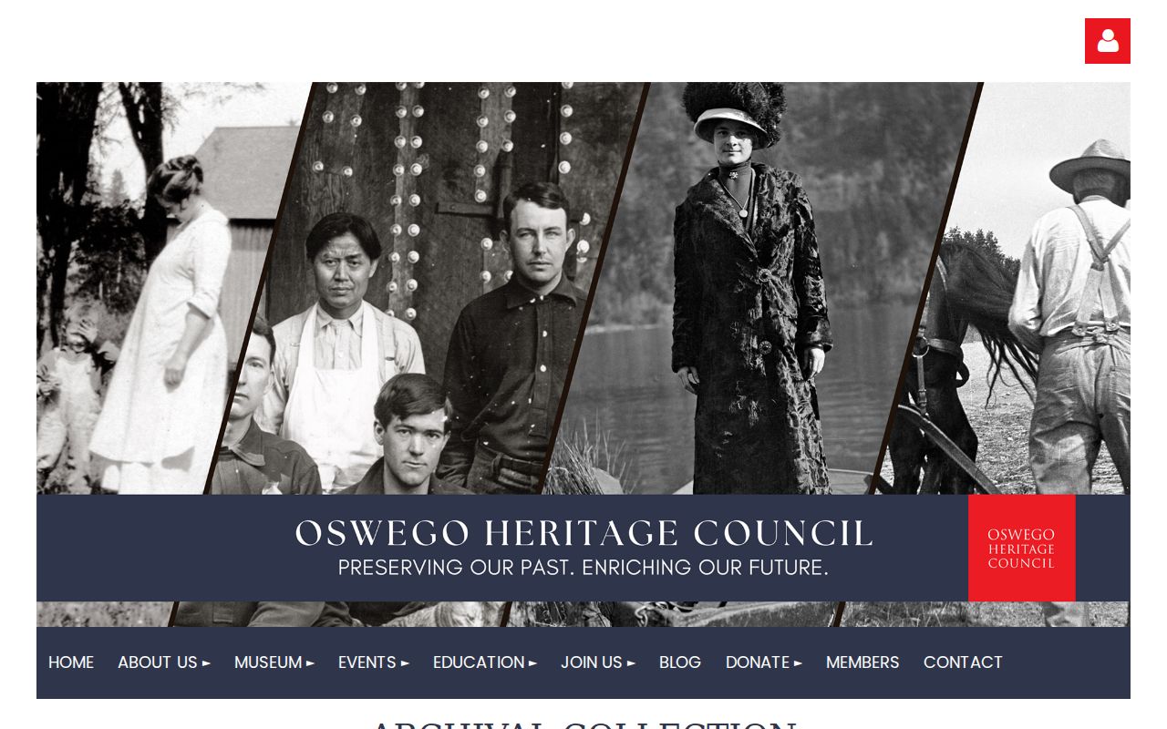 Lake Oswego city directory archival research at Oswego Heritage Council collections